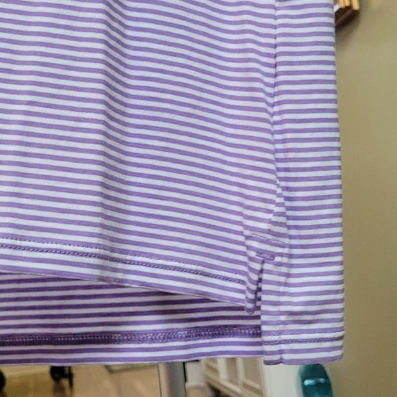 Renwick Sleeveless Polo Striped Size Large - Picture 6 of 10